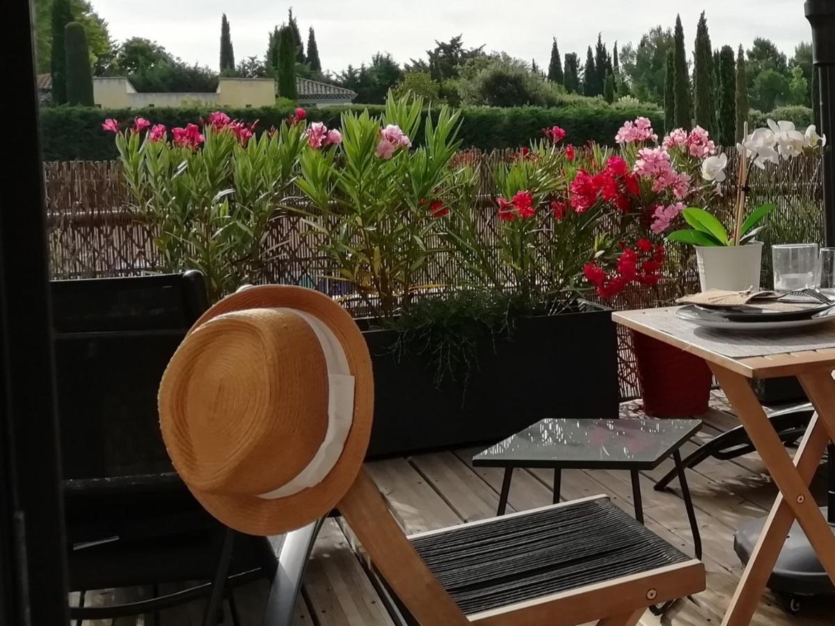 Sweet Home Studio Aix En Provence, Terrasse, Piscine, Resto, Éguilles Eksteriør billede